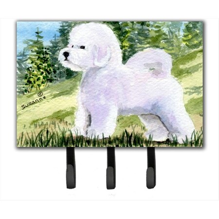 Carolines Treasures Bichon Frise Leash Holder or Key Hook SS8900TH68